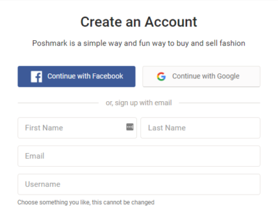 Create A Poshmark Account To Sell Clothes Online